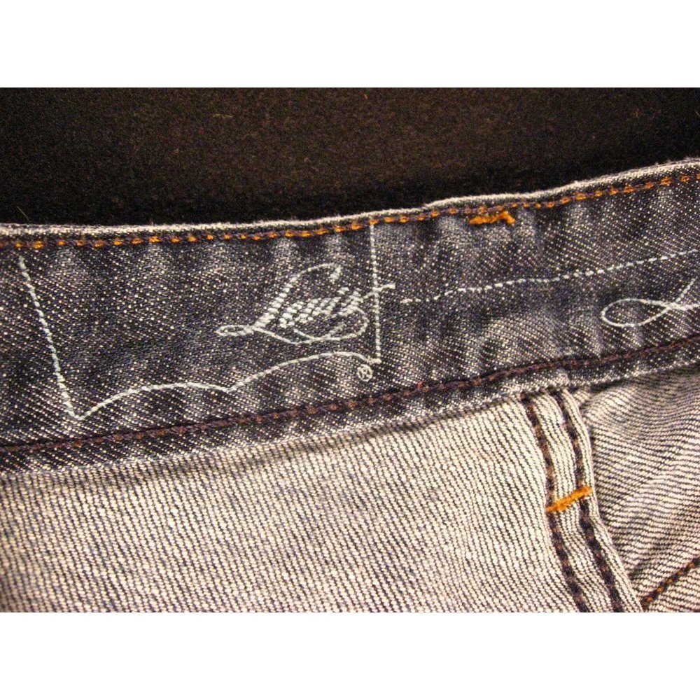 Vintage Levis Straight Womens Jeans 8L Blue Denim 8/29 WLP 423 - Picture 8 of 11